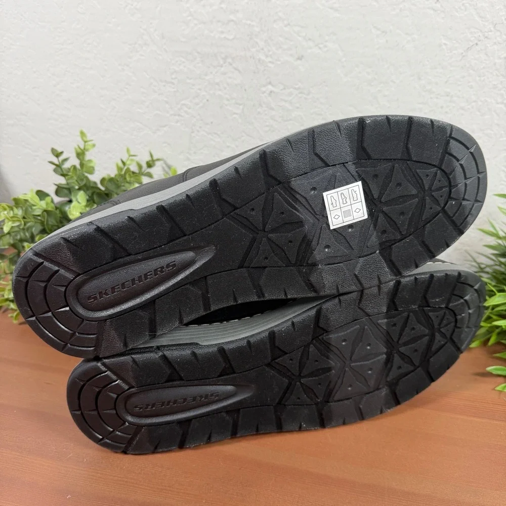 Skechers Men's Hands Free Swift Fit Casual Shoes Black Size 12